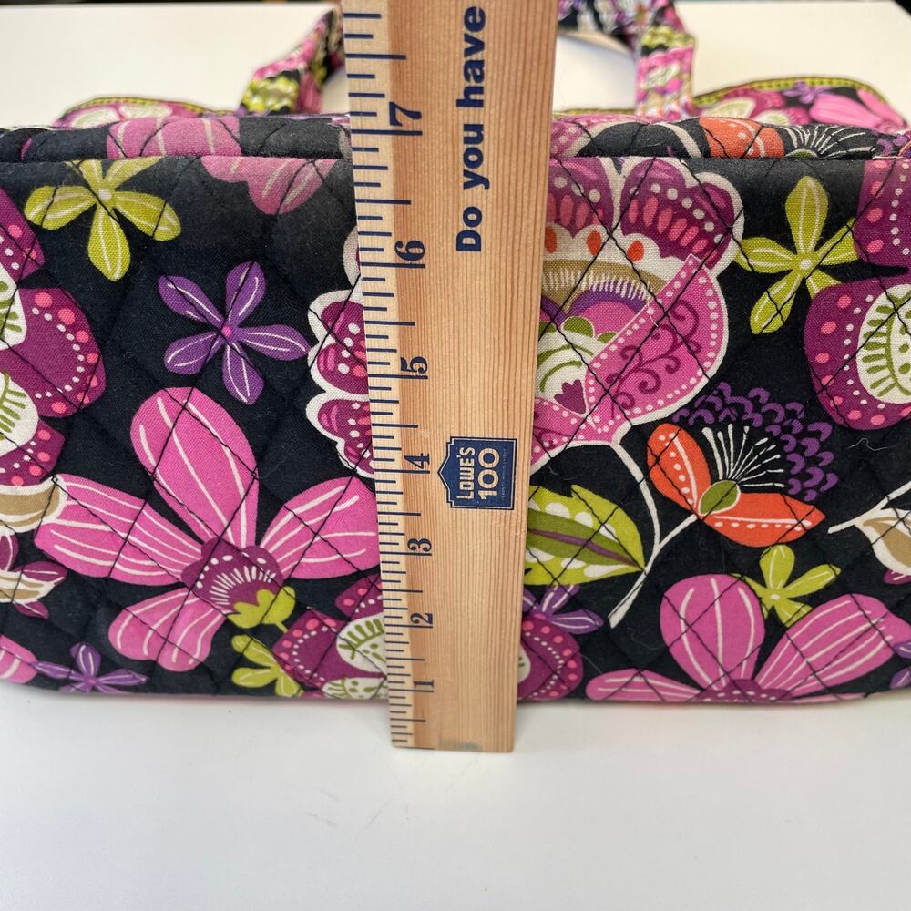 Vera Bradley Large Toggle Tote Bag Paisley - Picture 9 of 9